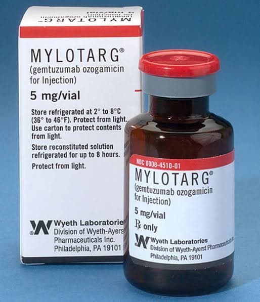 Mylotarg (Gemtuzumab Ozogamicin) pack